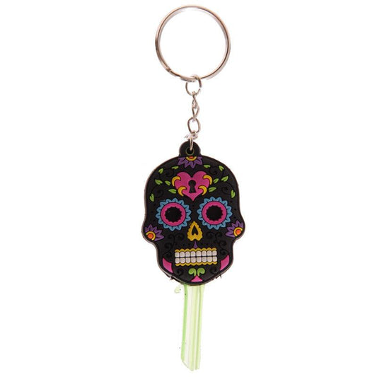 Day of the Dead Funky PVC Key Cover Key Chain-