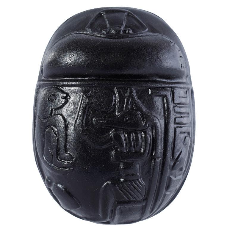 Decorative Black Egyptian Scarab Ornament - £6.0 - 