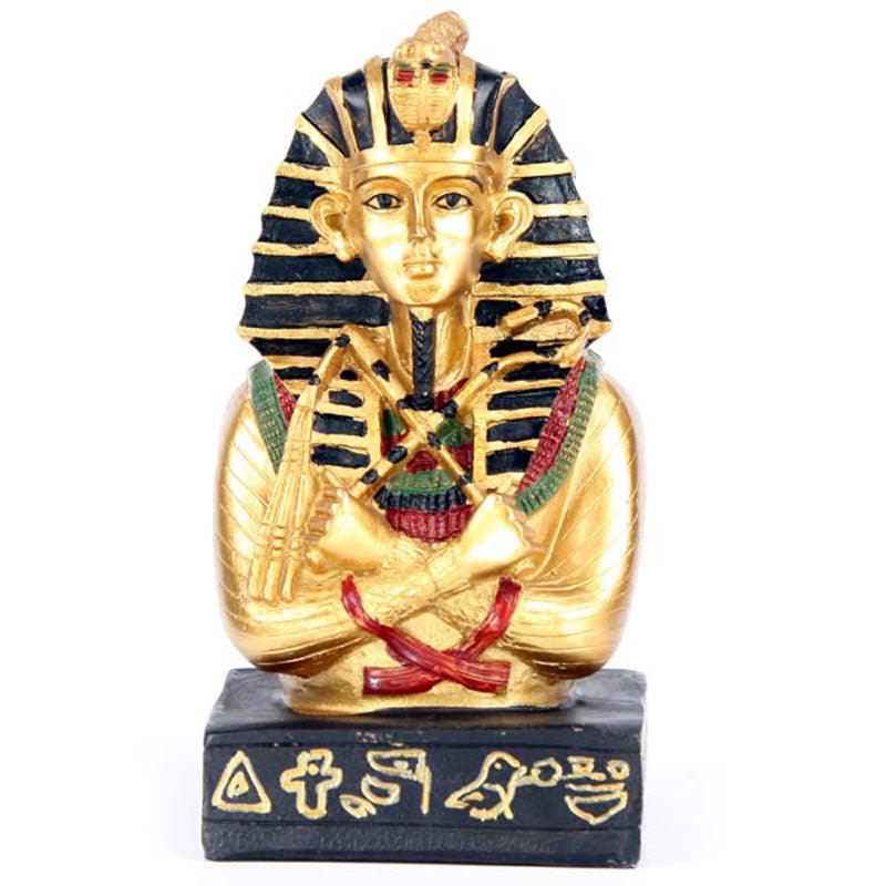 Decorative Egyptian Tutankhamen Bust Ornament - £7.99 - 