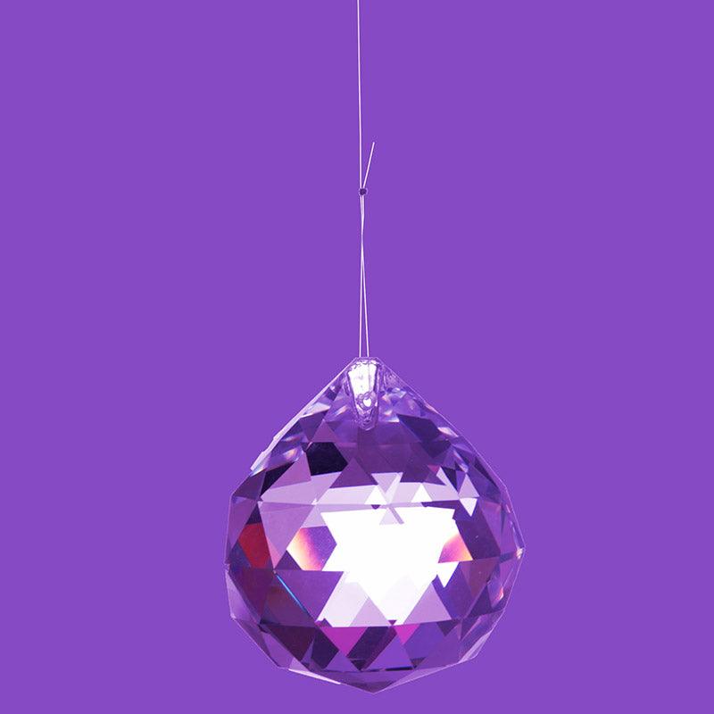 Decorative Glass Hanging Crystal - Medium-