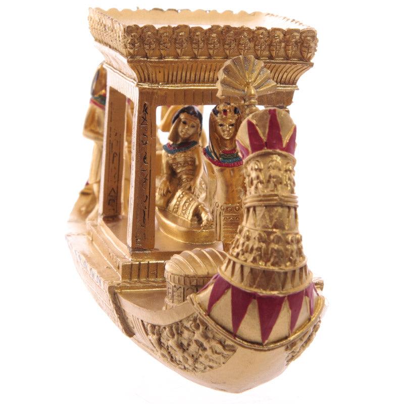 Decorative Gold Egyptian Canopy Boat - £21.49 - 