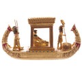 Decorative Gold Egyptian Canopy Boat-