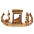 Decorative Gold Egyptian Canopy Boat-