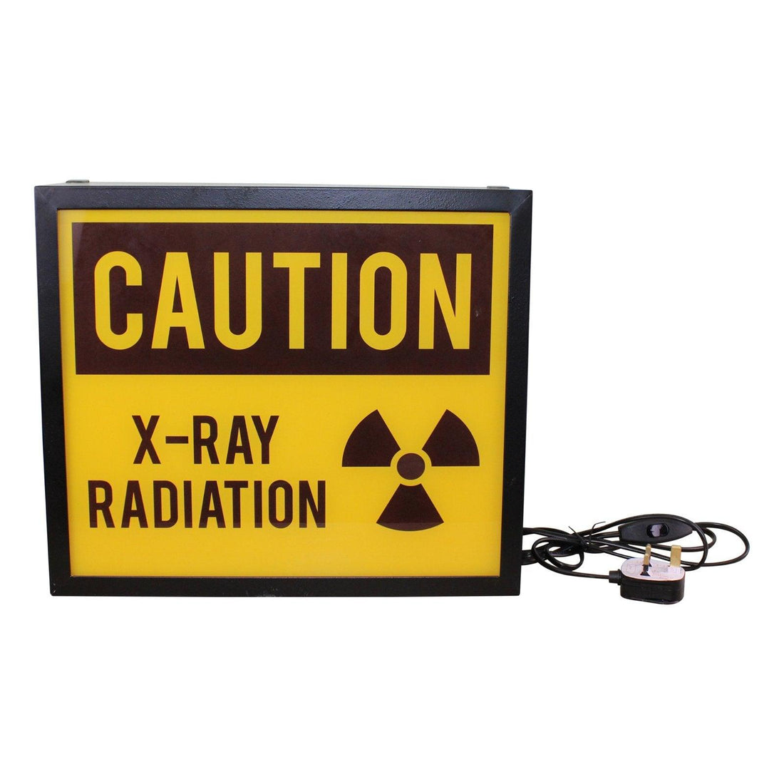 Decorative Lightbox, Caution X-Ray Radiation - £99.99 - Lightboxes 