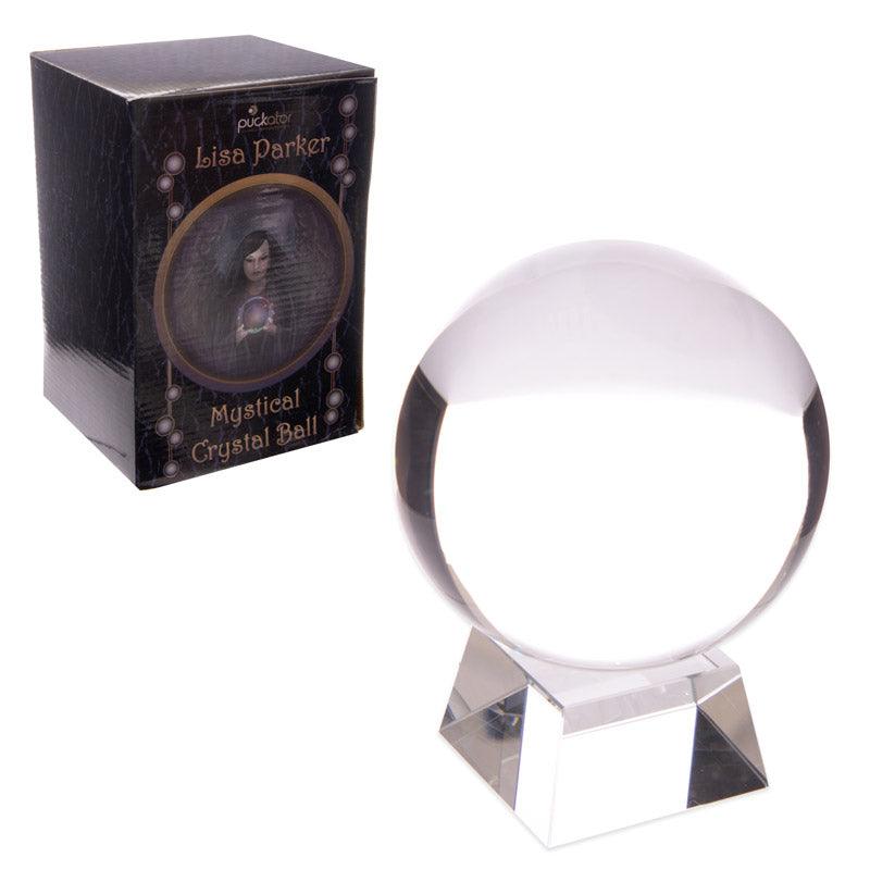 Decorative Mystical 10cm Crystal Ball with Stand - £39.99 - 