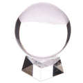 Decorative Mystical 14cm Crystal Ball with Stand-