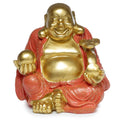 Decorative Ornament - Mini Lucky Glitter Chinese Laughing Buddha 8cm-