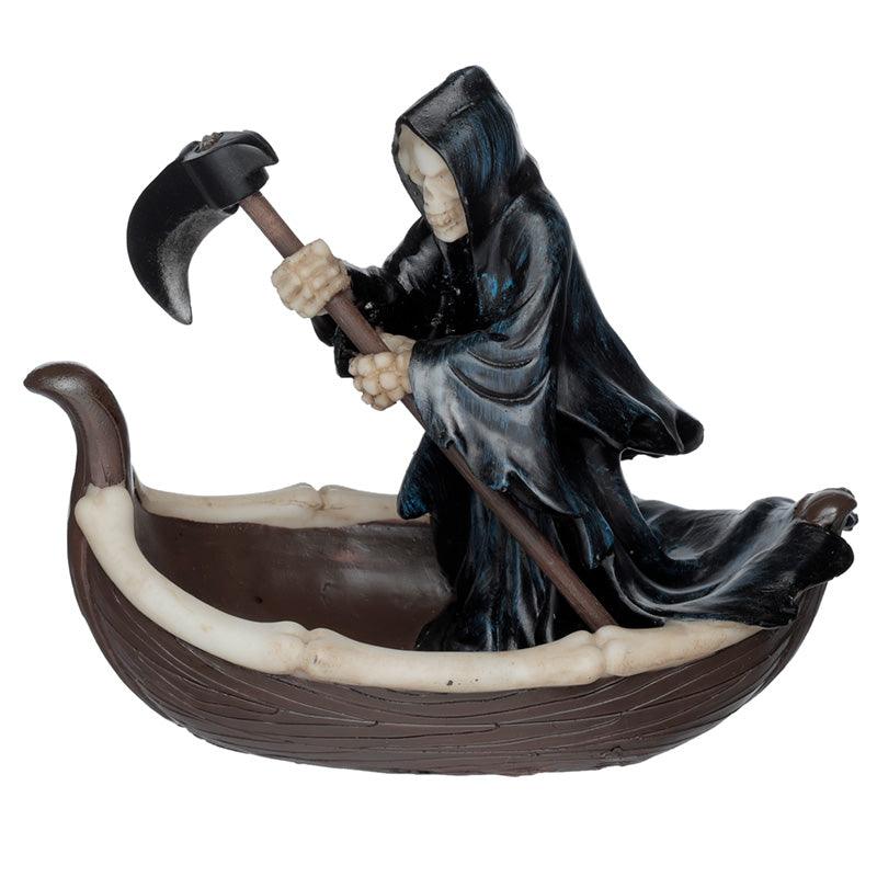 Decorative Ornament - The Reaper Ferryman of Death in Small Boat - £14.49 - 