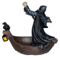 Decorative Ornament - The Reaper Ferryman of Death in Small Boat-