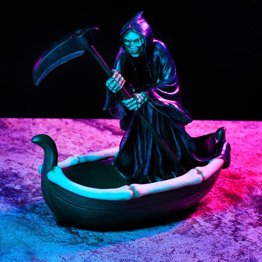 Decorative Ornament - The Reaper Ferryman of Death with Scythe-