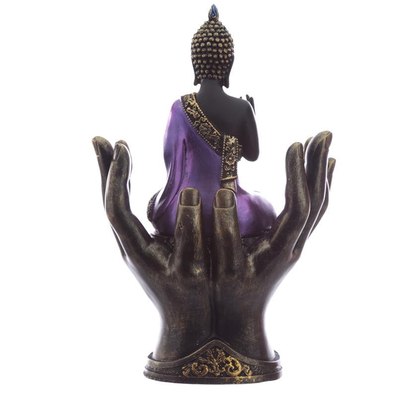 Decorative Purple and Black Buddha - Protector-