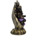 Decorative Purple, Gold & Black Ganesh - In Hand-