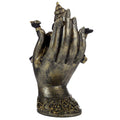 Decorative Purple, Gold & Black Ganesh - Lying in Hand-