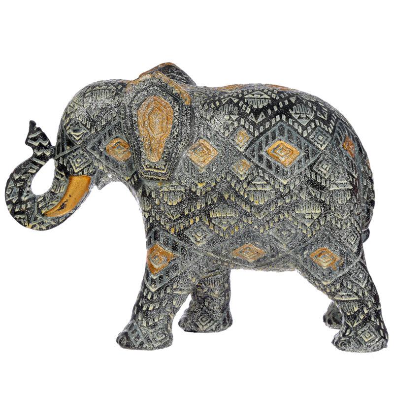 Decorative Thai Geometric Medium Elephant - £27.99 - 
