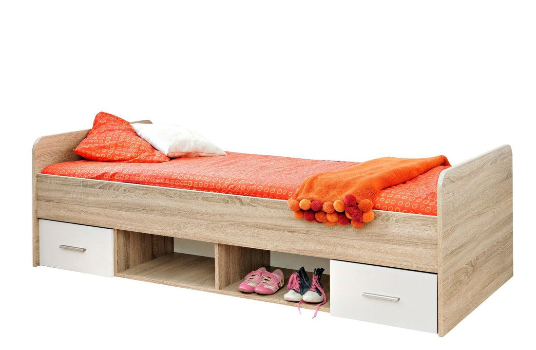 Dino DI-04 Bed with Drawers - £201.6 - Kids Single Bed 