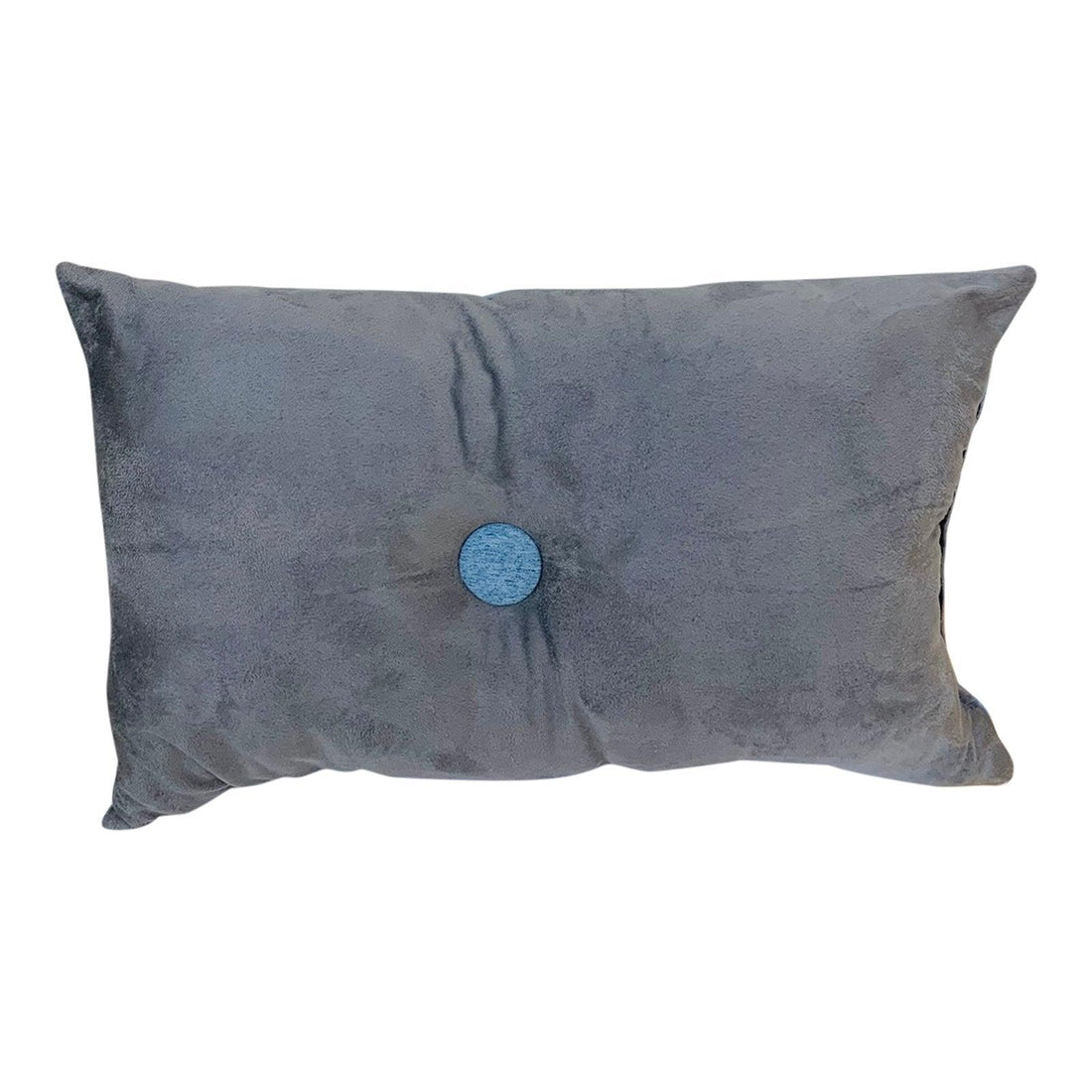 Double Side Rectangular Scatter Cushion Grey 45cm - £26.99 - Throw Pillows 