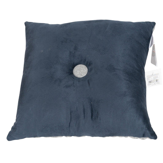 Double Sided Square Scatter Cushion Dark Blue 36cm - £28.99 - Throw Pillows 