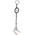 Dreamcatcher Keyring - Mini Feathers with Beads-