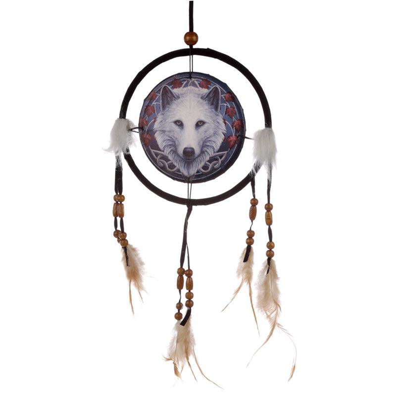 Dreamcatcher (Small) - Lisa Parker Guardian of the Fall Wolf - £6.0 - 