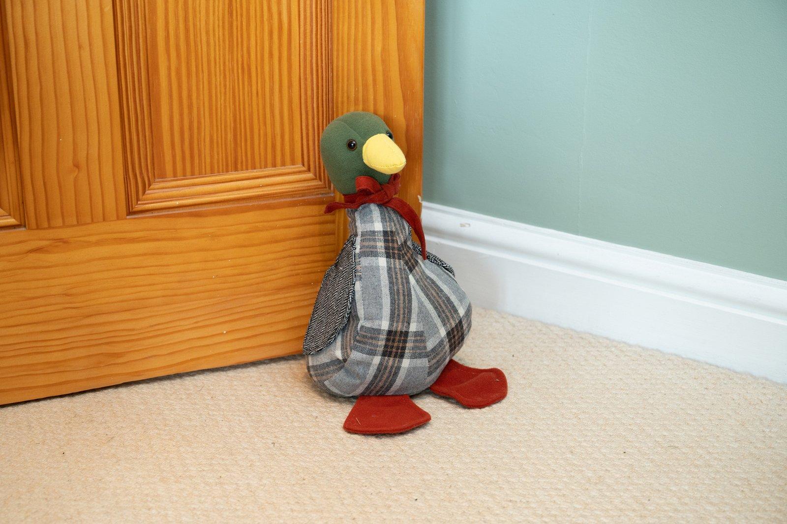 Duck Fabric Door Stop 32cm-