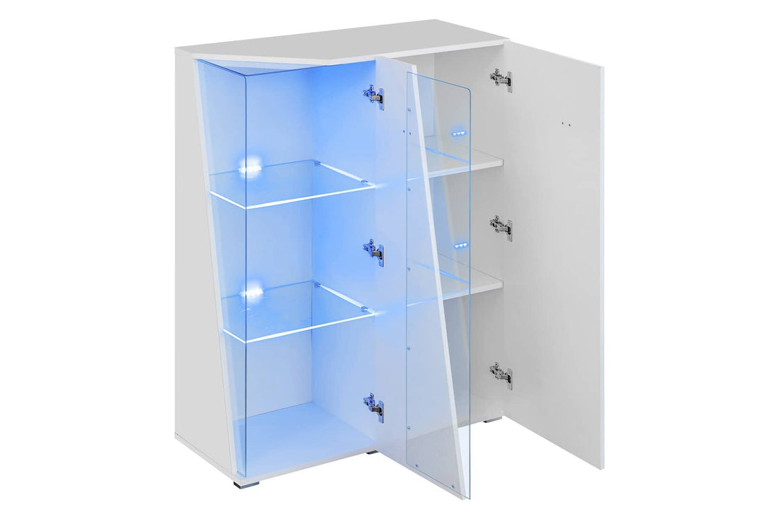 Edge Display Cabinet - £333.0 - Living Room Display Cabinet 