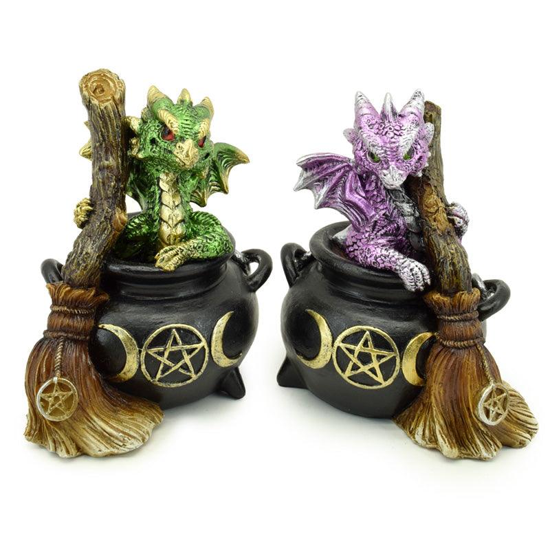 Elements Dragon Figurine - Magical Witches Cauldron - £14.99 - 