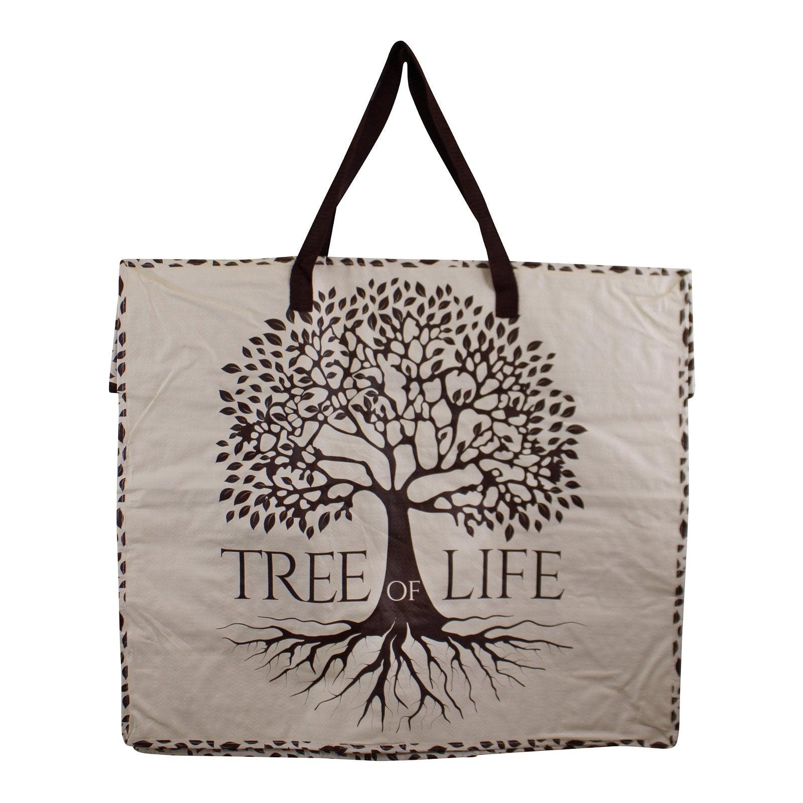 Extra Large Tree Of Life Shopper Bag, 65x55cm-Tree Of Life