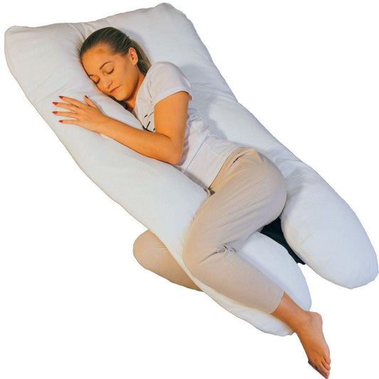 Extra Pregnancy Pillowcase Cover Only White U Pillowcase 