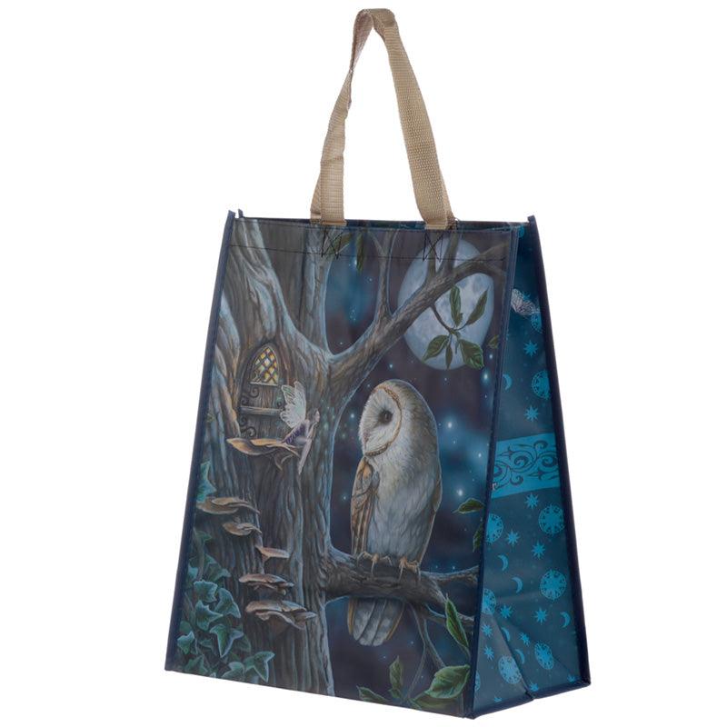 Fairy Tales Owl and Fairy Lisa Parker Reusable Shopping Bag - £7.0 - 