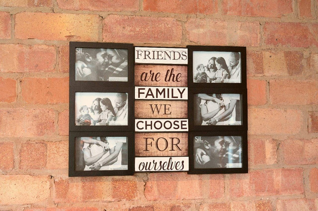 Family Themed Black Multi Photo Frame - £27.99 - Photo Frames 