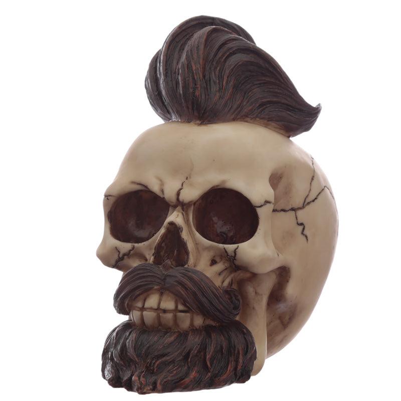 Fantasy Hipster Mohican Skull Ornament - £18.99 - 