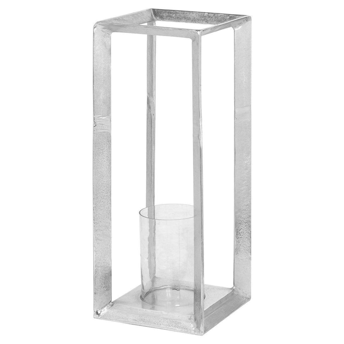 Farrah Collection Large Silver Candle Stand - £199.95 - Gifts & Accessories > Indoor Planters > Ornaments 