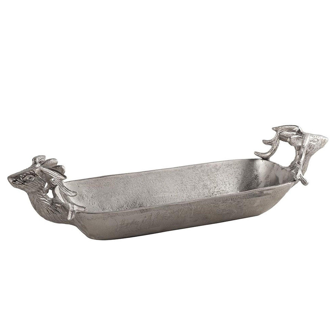 Farrah Collection Silver Deer Display Tray - £84.95 - Gifts & Accessories > Trays > Ornaments 