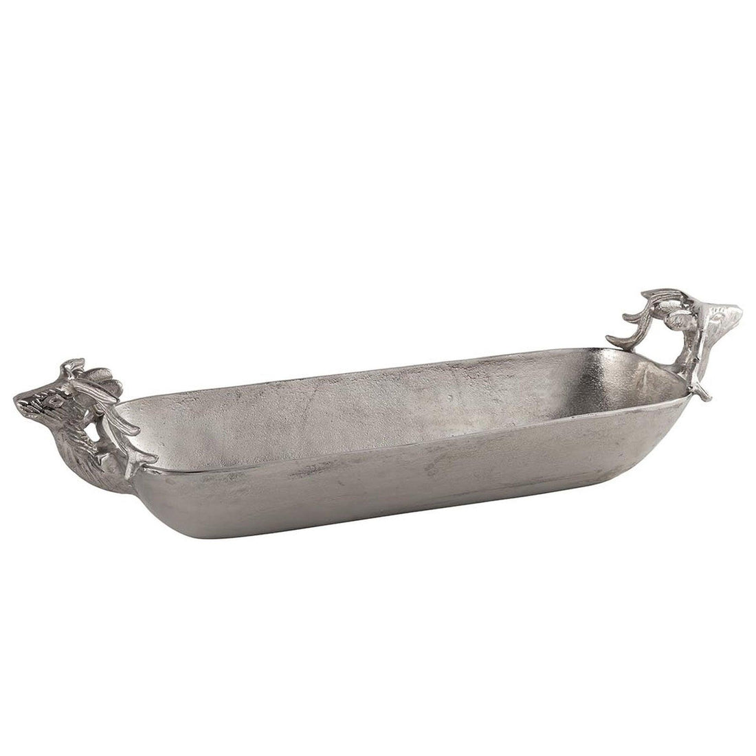 Farrah Collection Silver Large Deer Display Tray - £104.95 - Gifts & Accessories > Trays > Ornaments 
