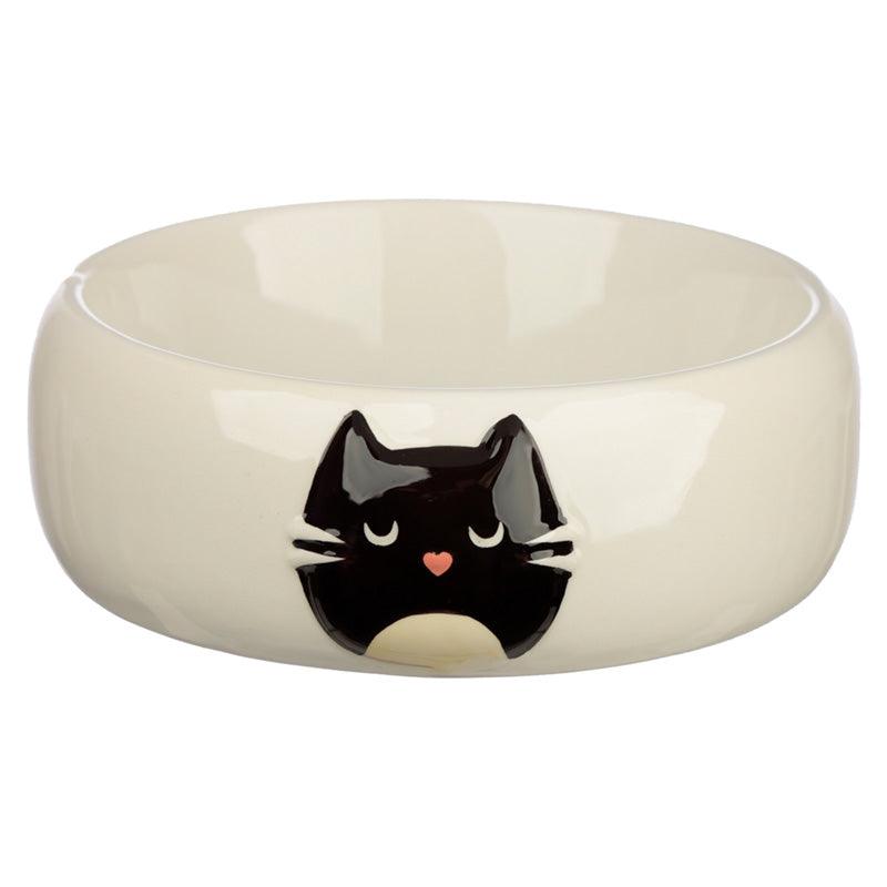 Feline Fine Cat Ceramic Pet Food Bowl - £9.99 - 