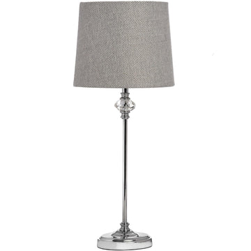 Florence Chrome Table Lamp - £79.95 - Lighting > Table Lamps > Hottest Deals 