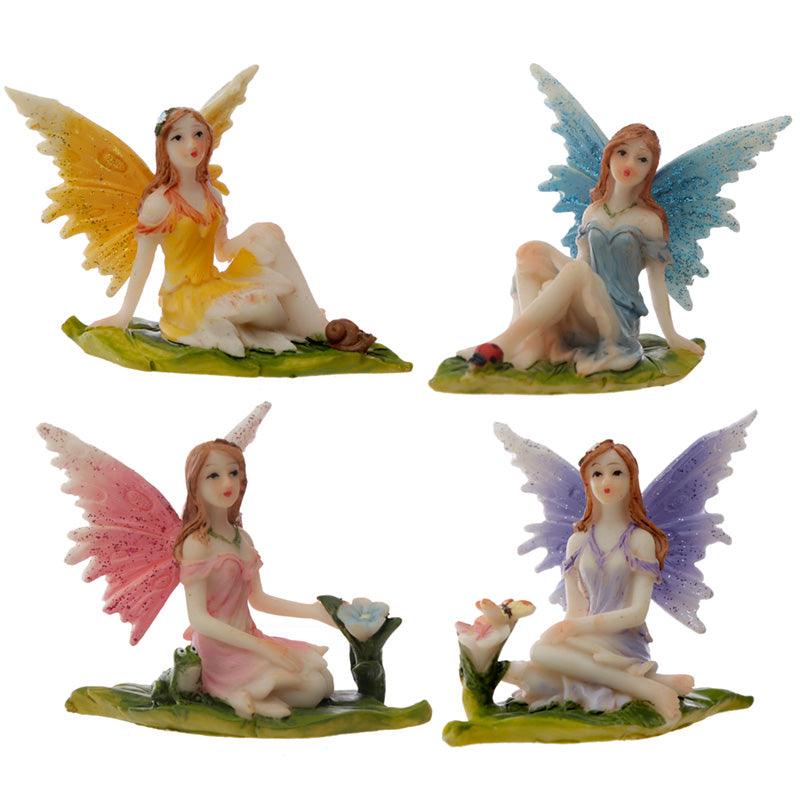 Flower Fairy Figurine - Flora and Fauna Meadow Fairy - £7.99 - 