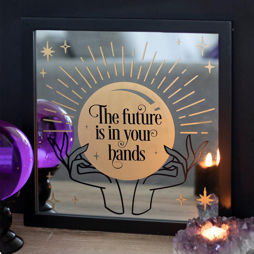 Fortune Teller Mirrored Wall Hanging-Wall Art