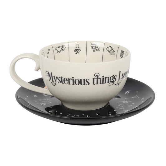 Fortune Telling Ceramic Teacup - £23.5 - Mugs Cups 