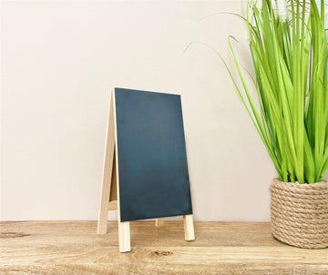 Free Standing Tabletop A Frame Easel Chalkboard 31cm - £12.99 - Blackboards, Memo Boards & Calendars 