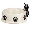 French Bulldog Dog Squad Ceramic Pet Food Bowl-