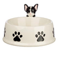 French Bulldog Dog Squad Ceramic Pet Food Bowl - £10.49 - 