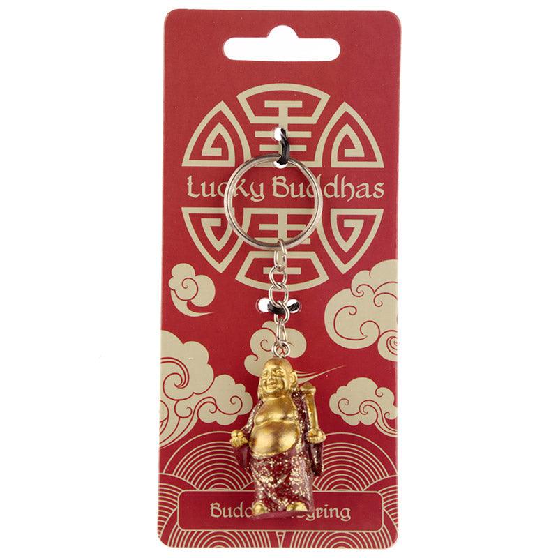 Fun Collectable Lucky Buddha Keyring-
