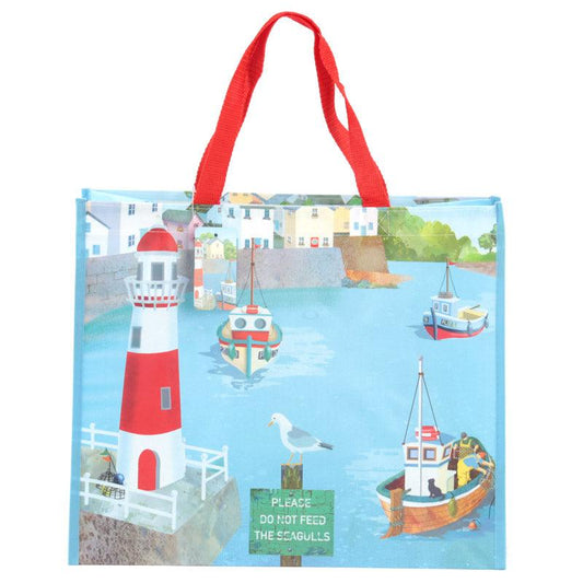 Fun Seaside Design Durable Reusable Shopping Bag - £7.0 - 