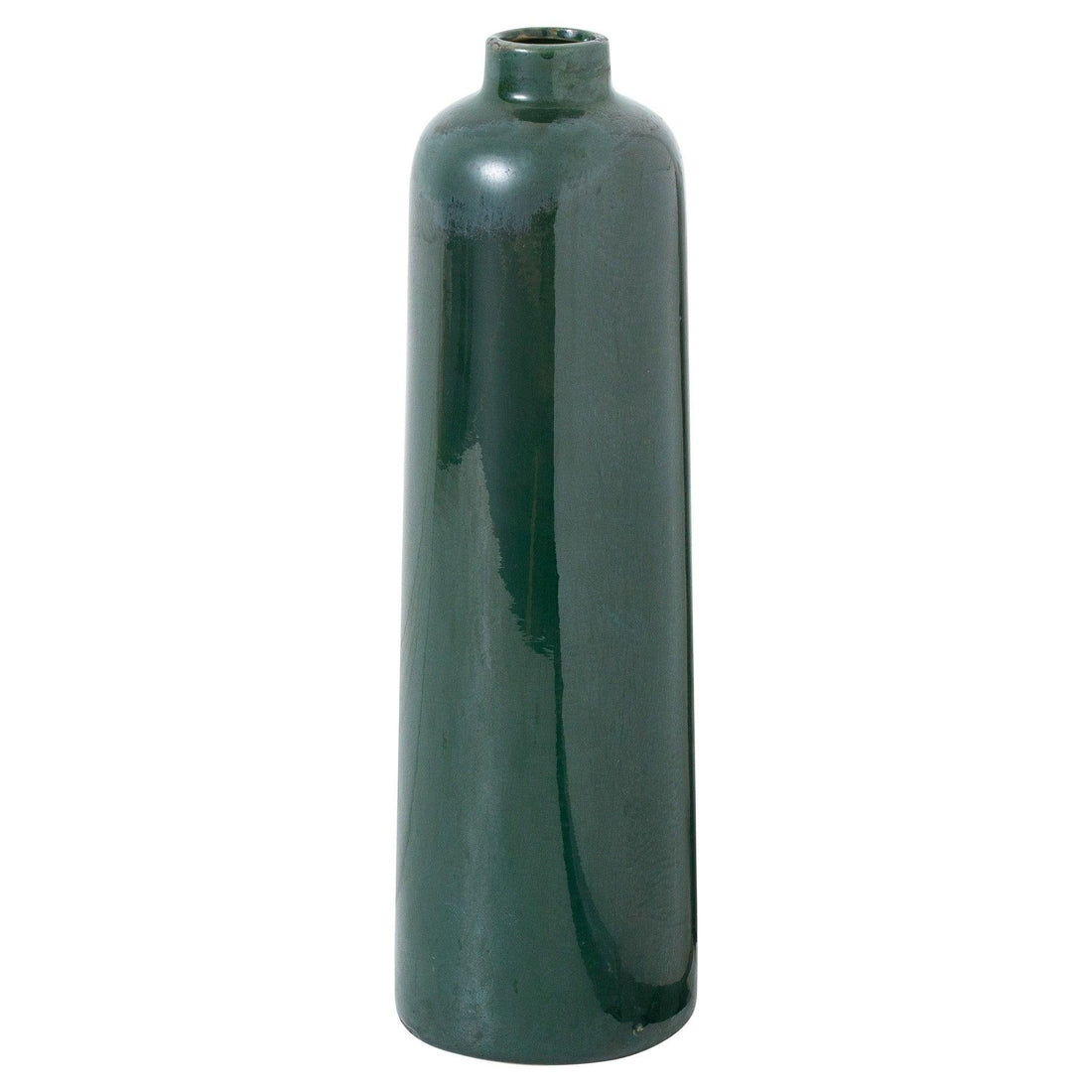 Garda Emerald Glazed Raine Vase - £64.95 - Gifts & Accessories > Vases > Ornaments 