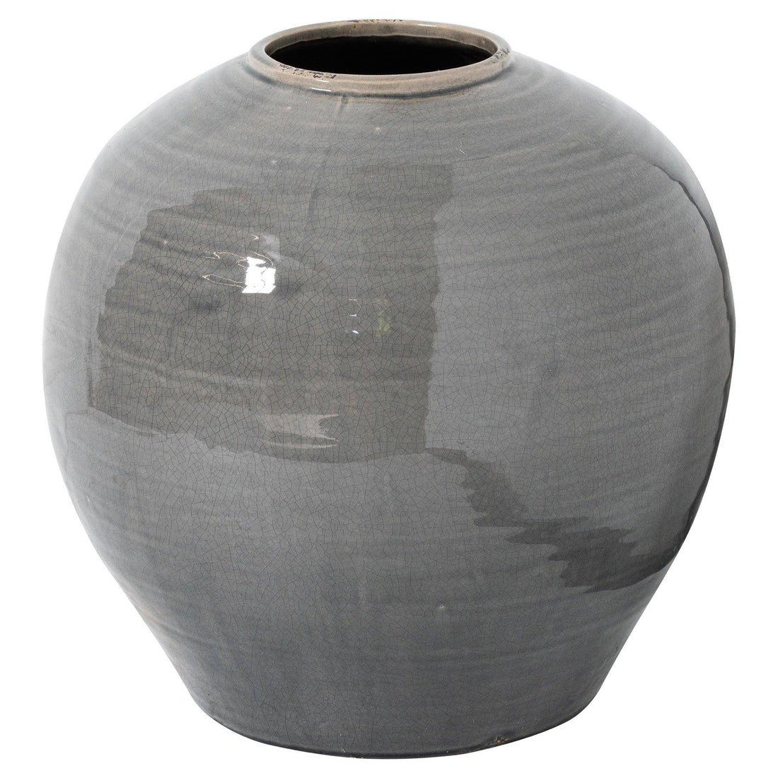 Garda Grey Glazed Regola Vase - £159.95 - Gifts & Accessories > Vases > Ornaments 