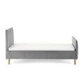 Gatsby Single Bed – Velvet Grey-Cribs & Toddler Beds