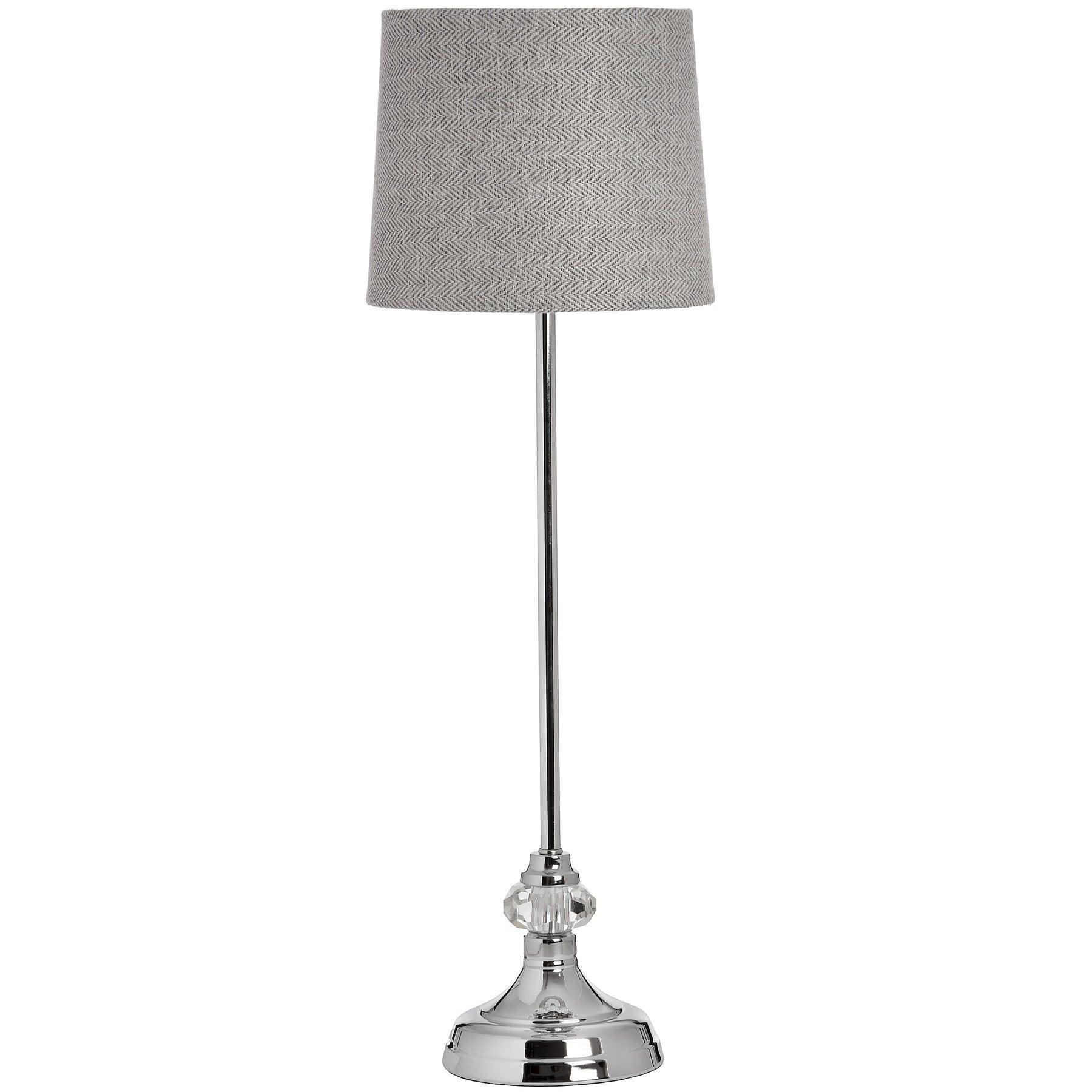 Genoa Chrome Table Lamp - £99.95 - Lighting > Table Lamps > Lighting 