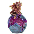Geode Egg LED Baby Dragon Figurine-