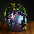 Geode Egg LED Dark Legends Dragon Figurine-